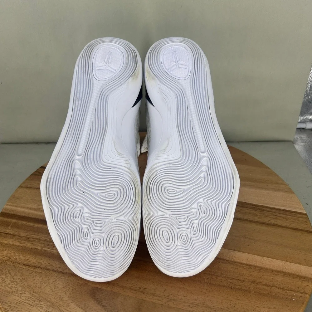 Nike Kobe 9 Elite Protro Halo White Basketball Shoes FZ7335-100 Mens Size 12